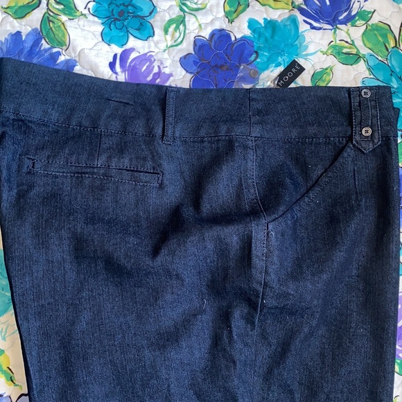 Preswick & Moore Capri Jeans Size 24W New $54 - Picture 4 of 8